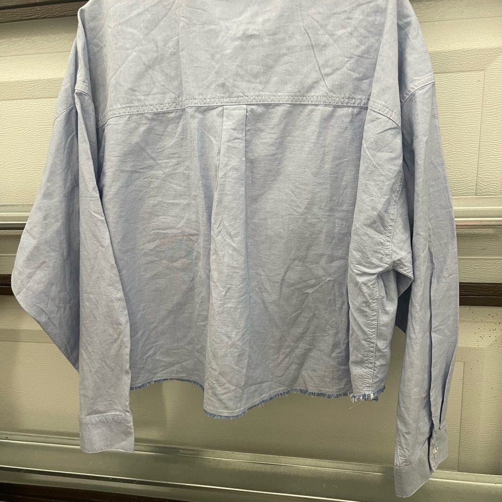 Light Blue Button-Up Shirt - Picture 2 of 2